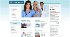 Desktop Screenshot of dina-hitex.com