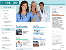 Tablet Screenshot of dina-hitex.com